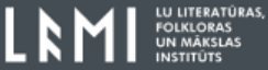 LU aģentūra "Latvijas Universitātes Literatūras, folkloras un mākslas institūts"
