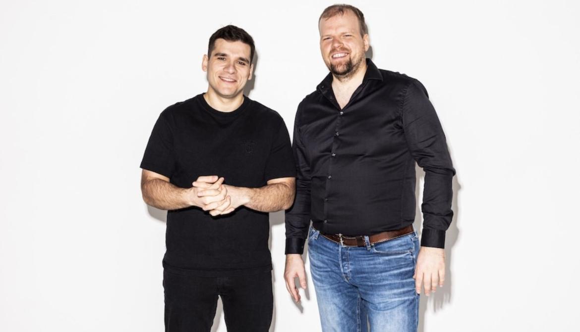 Sorsera dibinātāji Georgs Vardanjans un Rūdolfs Kreicbergs.jpg