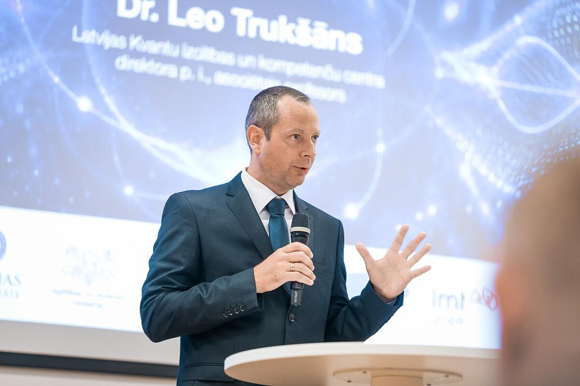 LKIKC direktora pienākumu izpildītājs Leo Trukšāns.