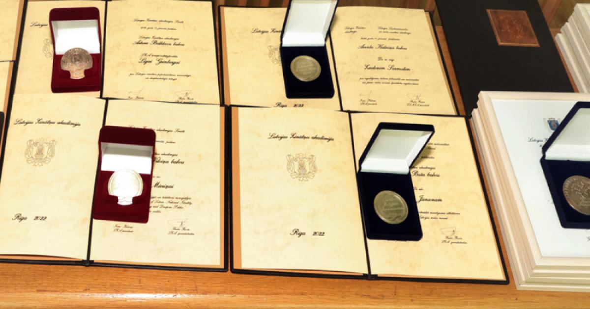 Latvijas Zinātņu akadēmija izsludina balvu konkursu 2027. gadam | researchlatvia